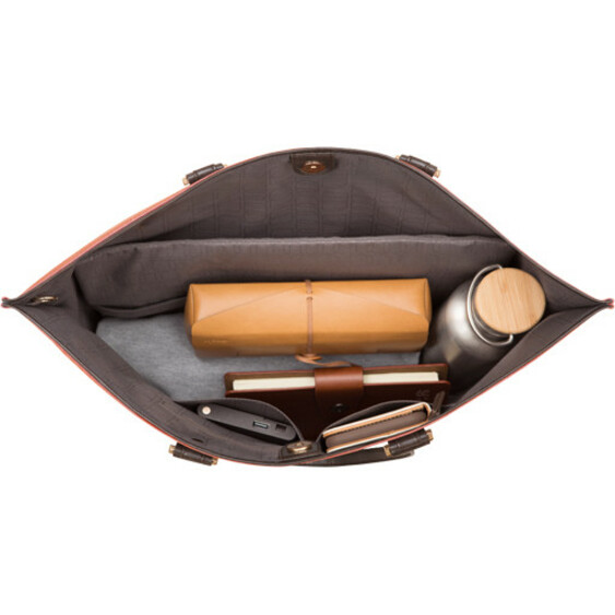 Moshi Aria Carrying Case (Tote) for 13" MacBook Pro - Amber Orange - Thumbnail 4