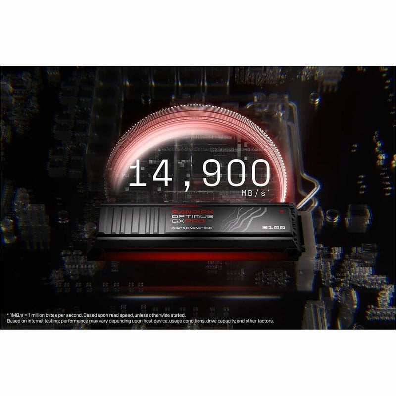 SANDISK OPTIMUS GX PRO 8100 PCIE 1000GB M2 - Thumbnail 5