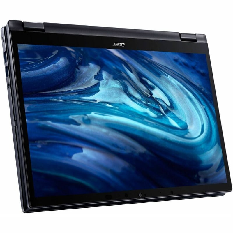 Acer TravelMate Spin P4 TMP414RN-41 TMP414RN-41-R6EK 14" Touchscreen Convertible 2 in 1 Notebook - WUXGA - 60 Hz - AMD Ryzen 5 PRO 6650U - 16 GB - 512 GB SSD - English Keyboard - Slate Blue - Thumbnail 5