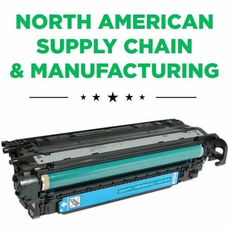 Clover Imaging Remanufactured Cyan Toner Cartridge for HP 507A (CE401A) - Thumbnail 2