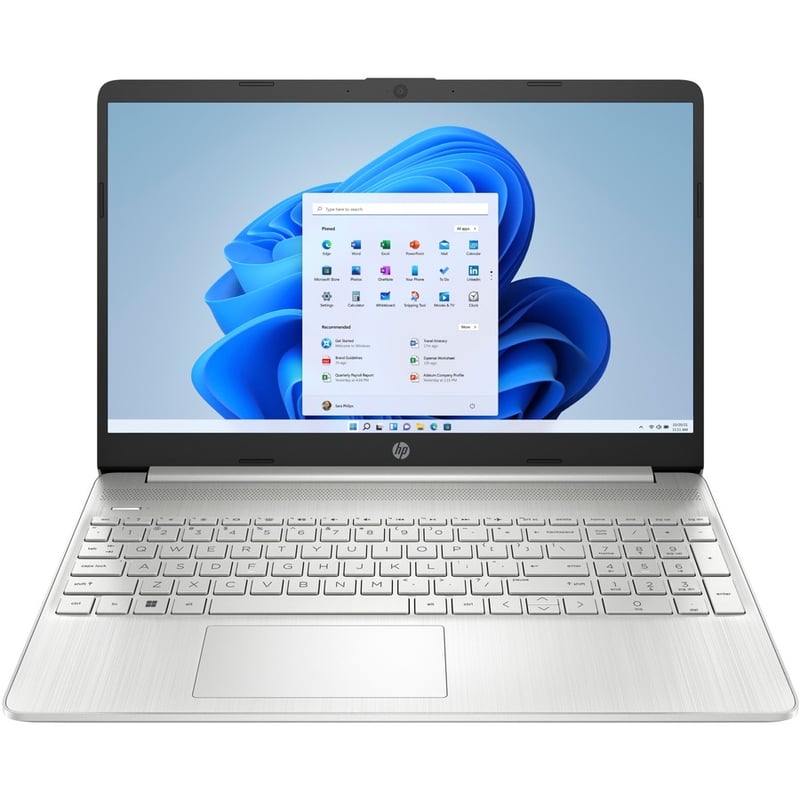 HP 15-dy2033nr 15.6" Notebook - HD - Intel Core i7 11th Gen i7-1165G7 - 8 GB - 256 GB SSD - English Keyboard - Natural Silver - Thumbnail 2