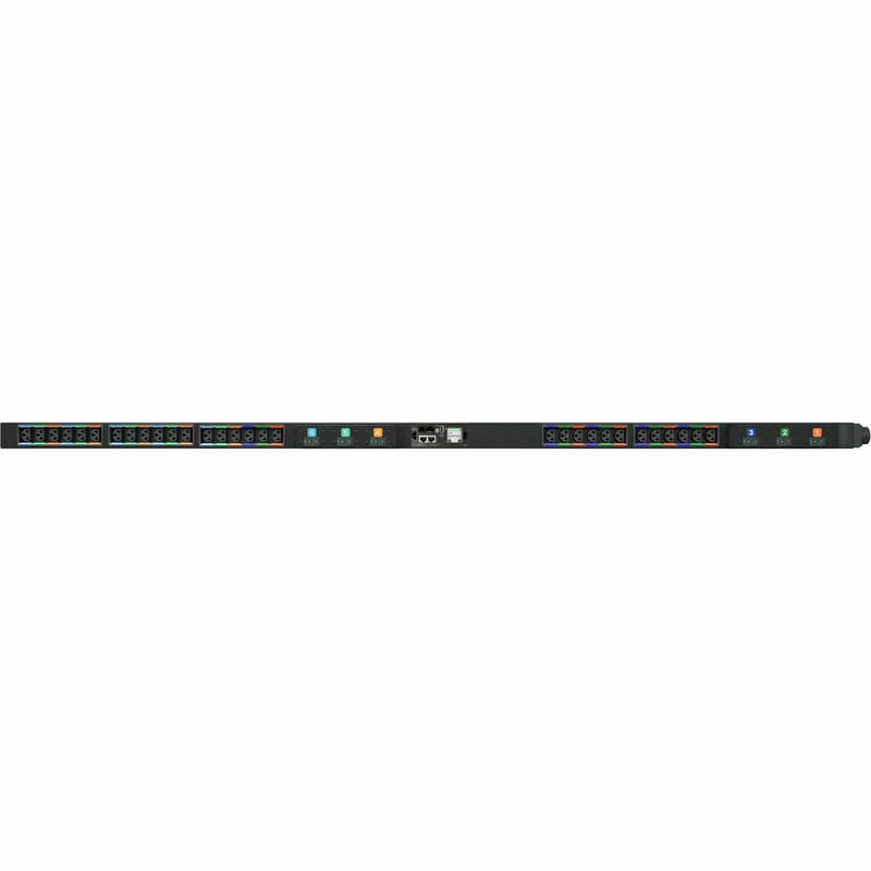 Vertiv Geist Universal Rack PDU with Next-Generation IMD| 32A-63A| 22kW Power Capacity| 208V-415V| (30) Combination C13/C19 outlets | VP4UV0A2 - Thumbnail 1