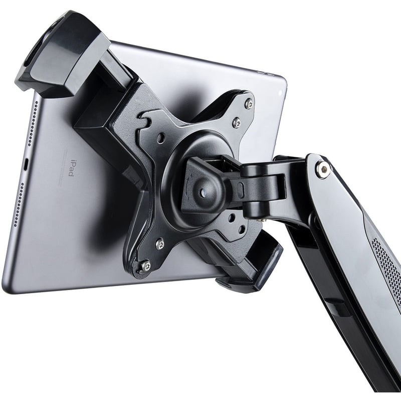StarTech.com VESA Mount Adapter for Tablets 7.9 to 12.5in, Up to 2kg /4.4lb, 75x75/100x100, Universal Anti-Theft Tablet VESA Mount Clamp - Thumbnail 4