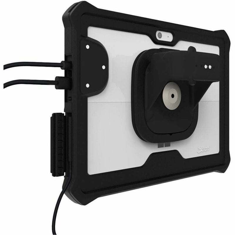 The Joy Factory aXtion Go MP Rugged Carrying Case Microsoft Surface Go, Surface Go 2, Surface Go 3, Surface Go 4 Tablet, Credit Card, Card Reader - Black, Transparent - Thumbnail 3