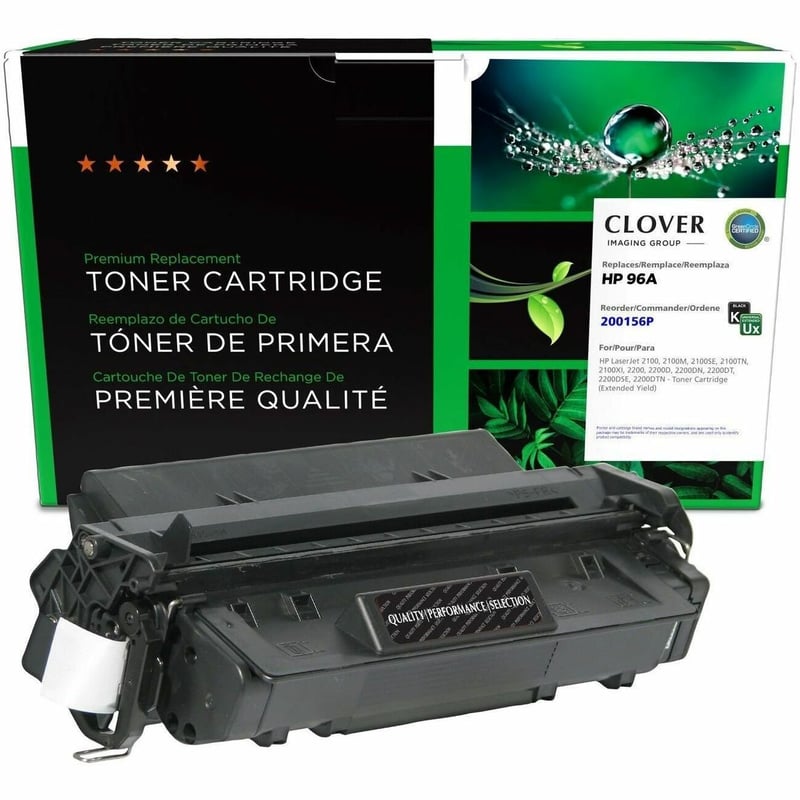 Clover Imaging Remanufactured Extended Yield Toner Cartridge for HP C4096A - Thumbnail 1