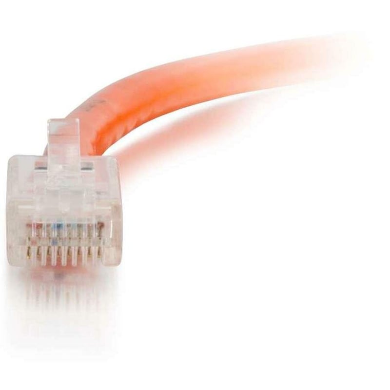 C2G 20 ft Cat6 Non Booted UTP Unshielded Network Patch Cable - Orange - Thumbnail 2