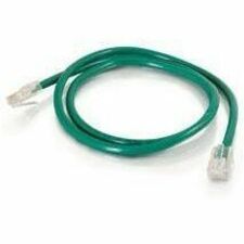 Quiktron Q-Series Patch Cords, CAT6, Non-Booted, Green, 20 FT