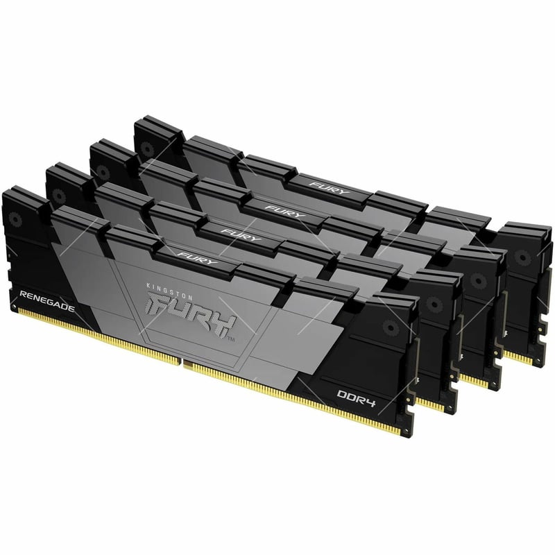 Kingston FURY Renegade 64GB (4 x 16GB) DDR4 SDRAM Memory Kit - Thumbnail 1