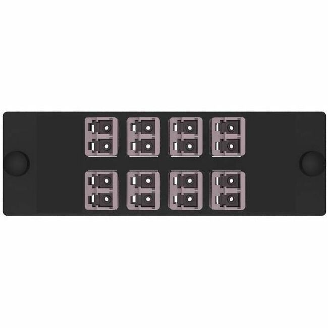 Panduit Opticom Keyed J-Rose/Non-Keyed FAP, OM4, 8 LC Duplex