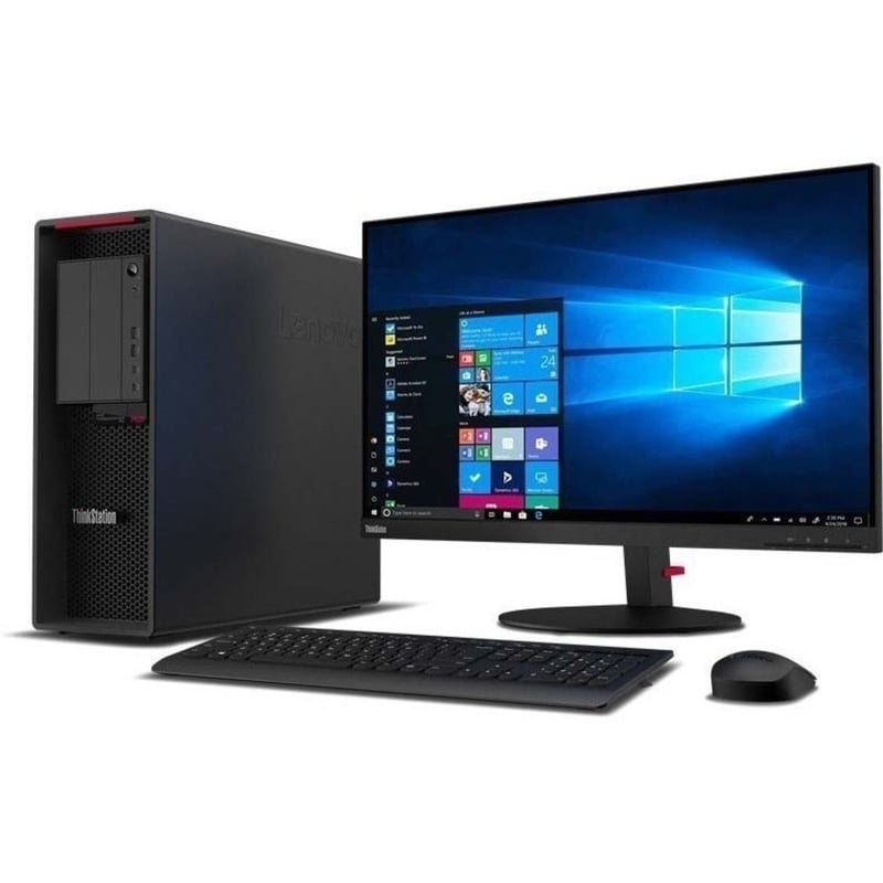 Lenovo ThinkStation P620 30E000YFUS Workstation - 1 Ryzen Threadripper PRO 5945WX - 64 GB - 2 TB SSD - Tower - Thumbnail 5