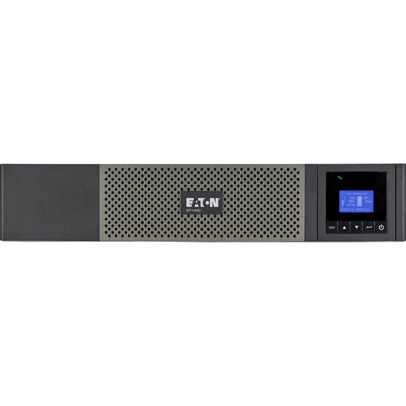 Eaton 5P UPS 1000VA 770W 120V Line-Interactive UPS, 5-15P, 10x 5-15R Outlets, 16-Inch Depth, True Sine Wave, Cybersecure Network Card Option, 2U - Thumbnail 1