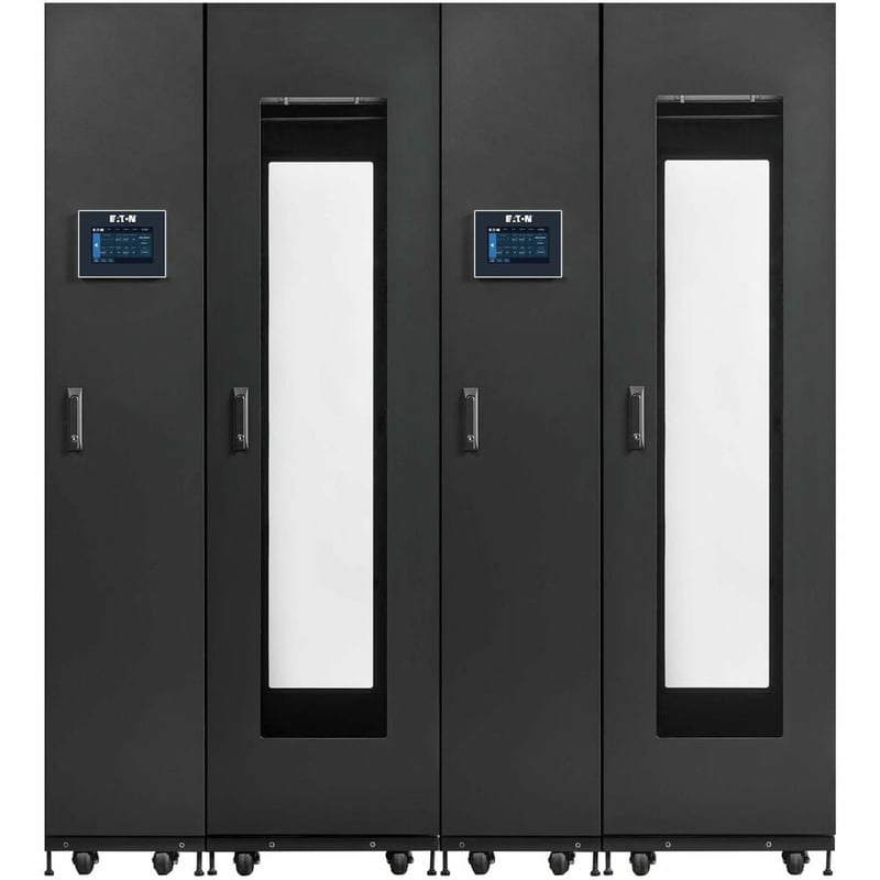 Eaton SmartRack Pre-Configured, Self-Cooling Modular Data Center - 2x 44U Racks, 2x 12 kW AC Units - Thumbnail 2
