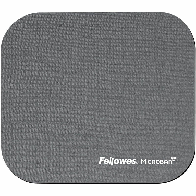 Fellowes Microban Mouse Pad - Graphite - Thumbnail 1