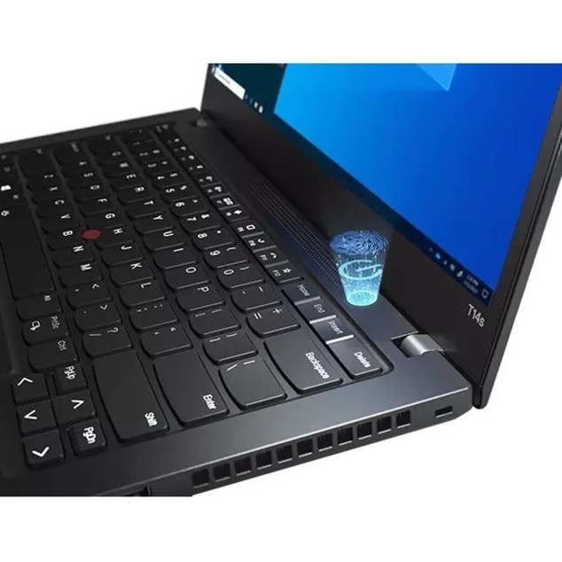 Lenovo ThinkPad T14s Gen 2 20XF0076US 14" Notebook - Full HD - 1920 x 1080 - AMD Ryzen 7 PRO 5850U Octa-core (8 Core) 1.90 GHz - 16 GB Total RAM - 512 GB SSD - Villi Black - Thumbnail 5