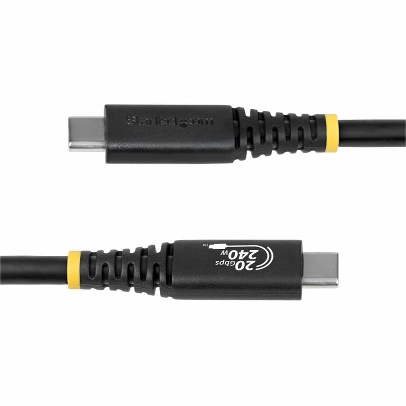 6FT USB4 CABLE BLACK USB-IF CERTIFIED 4K120/DP2.1/240W/20GBPS - Thumbnail 5