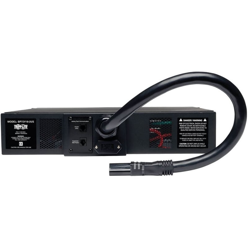 Tripp Lite by Eaton External 72V 2U Rack/Tower Battery Pack for Select UPS Systems (BP72V18-2US) - Thumbnail 2