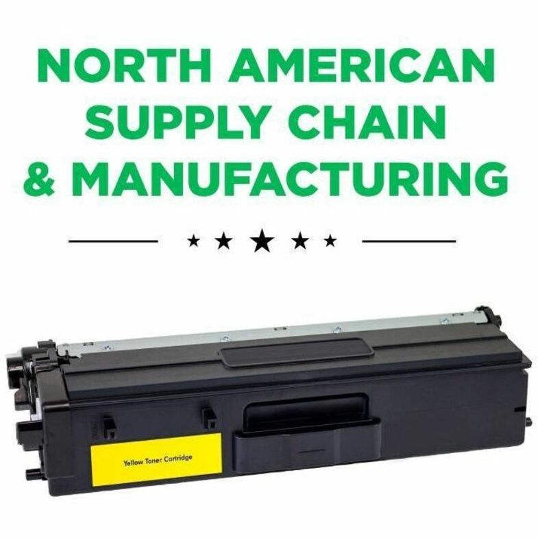 Clover Imaging Remanufactured Extra High Yield Yellow Toner Cartridge for Brother TN436Y - Thumbnail 2