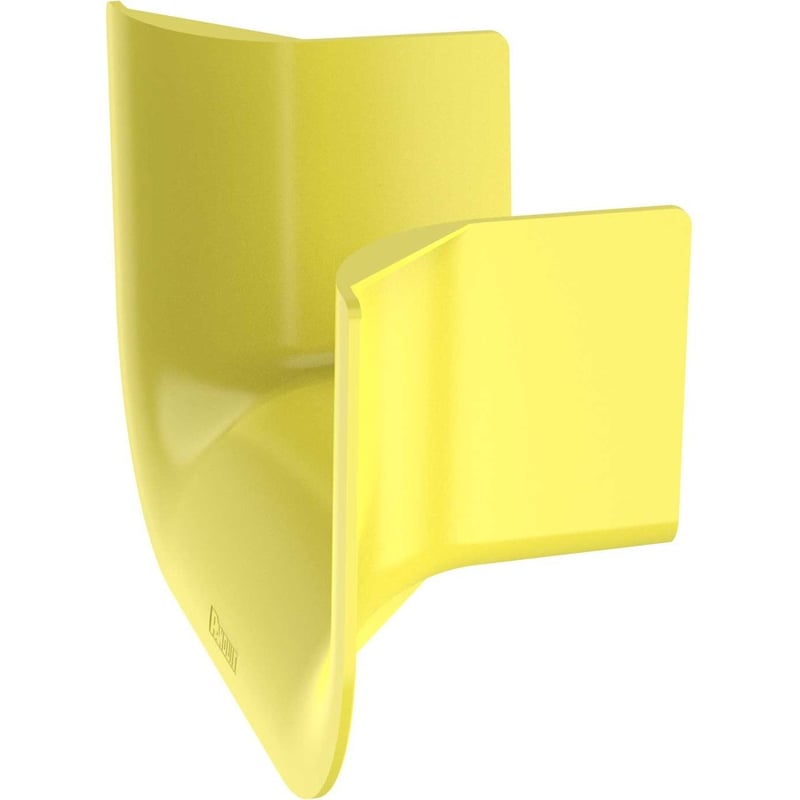 Panduit FiberRunner Bend Radius Control Trumpet, 6x4, Yellow - Thumbnail 2