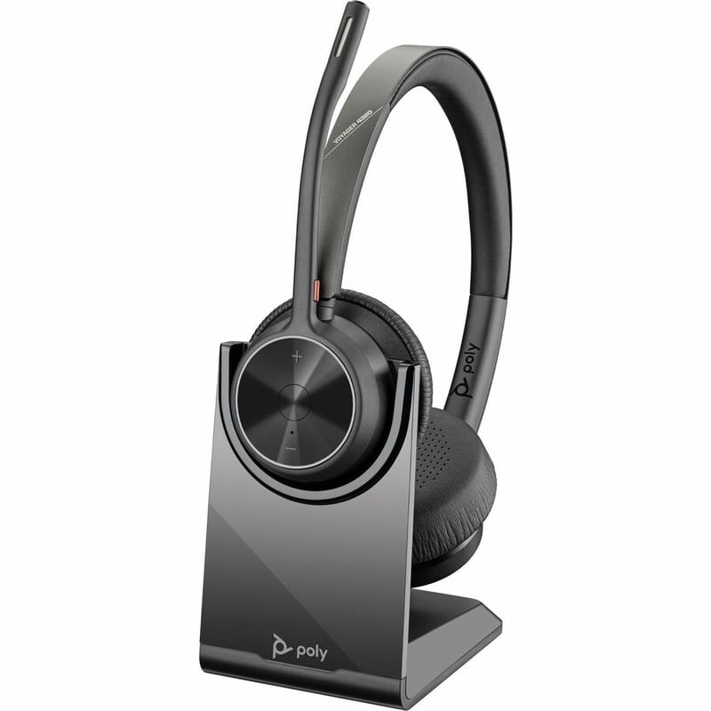 Poly Voyager 4320 USB-C with charge stand Headset - Thumbnail 2