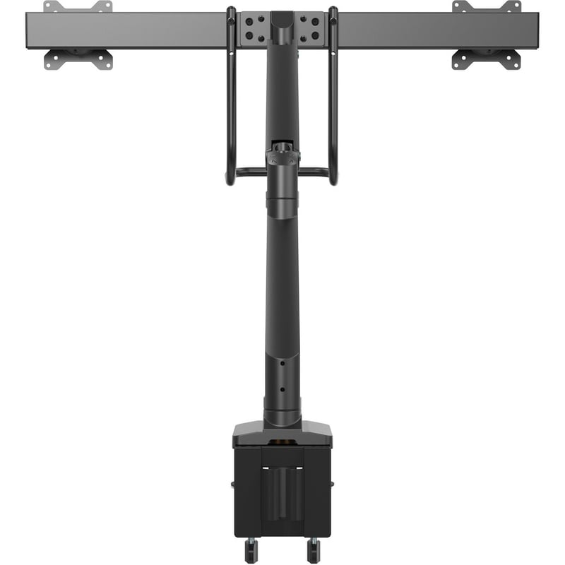 StarTech.com Desk Mount Dual Monitor Arm with USB & Audio, Slim Dual Monitor VESA Mount up to 32" (17.6lb/8kg) Displays, C-Clamp/Grommet - Thumbnail 2