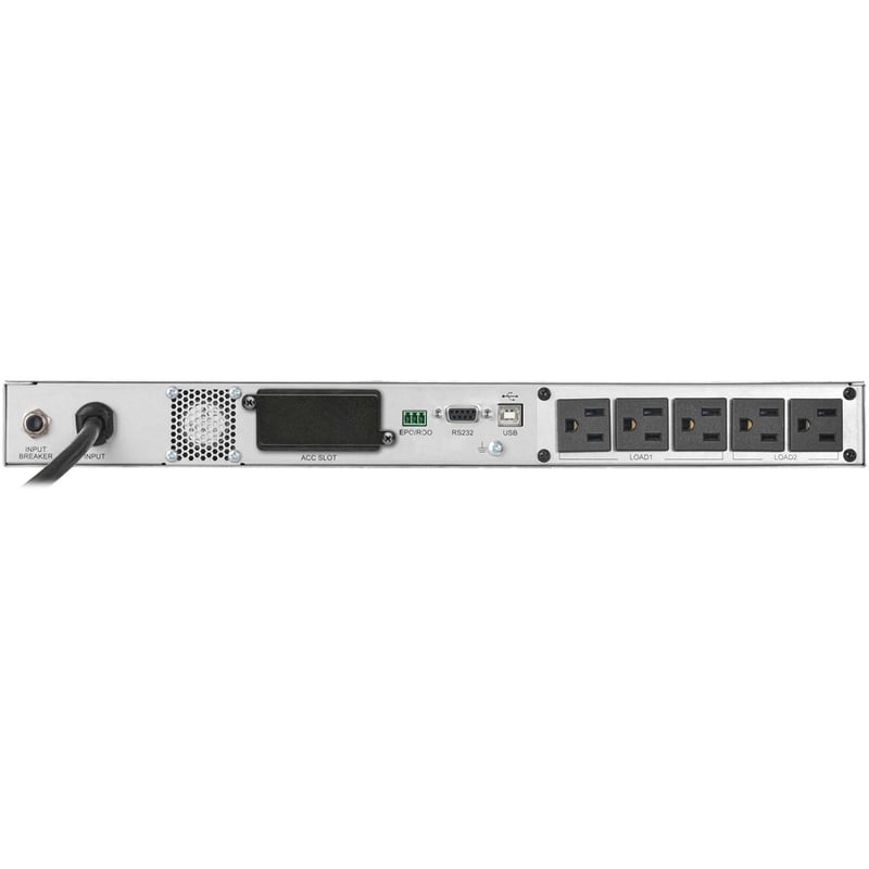 Tripp Lite by Eaton 120V 1440VA 1440W Double-Conversion Smart Online UPS - 5 Outlets, Card Slot, LCD, USB, DB9, 1U Rack - Thumbnail 5