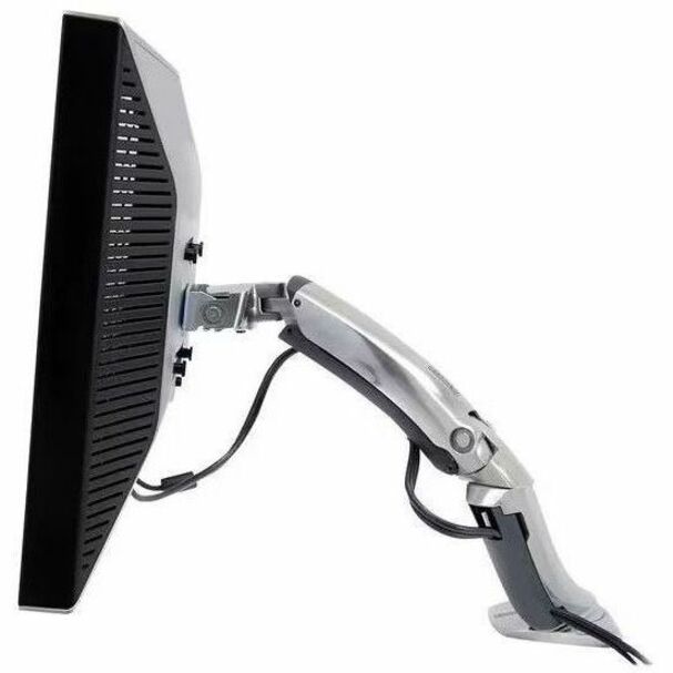 Lenovo Ergotron MX Mounting Arm for LCD Display, All-in-One Computer, Monitor, Display, TV, LCD Monitor - Polished Aluminum - Landscape/Portrait - Thumbnail 3