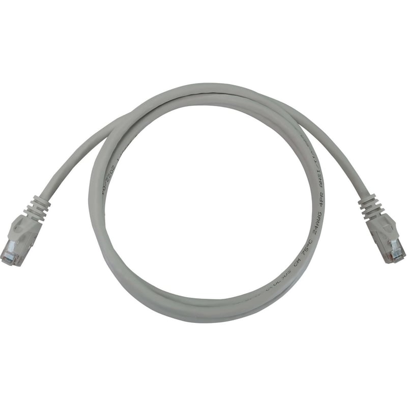 Eaton Tripp Lite Series Cat6a 10G Snagless Molded UTP Ethernet Cable (RJ45 M/M), PoE, White, 5 ft. (1.5 m) - Thumbnail 1