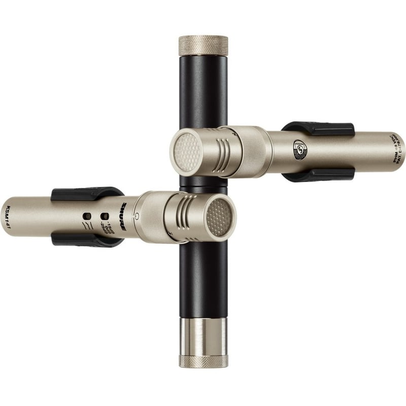 Shure KSM141/SL STEREO Rugged Wired Electret Condenser Microphone - Thumbnail 3