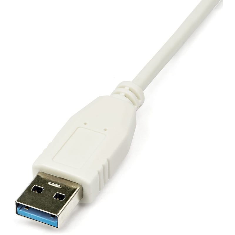 StarTech.com USB to Ethernet Adapter, USB 3.0 to 10/100/1000 Gigabit Ethernet LAN Adapter, USB to RJ45 Adapter, TAA Compliant - Thumbnail 4