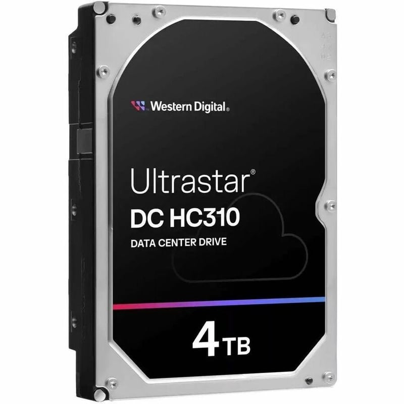 Western Digital Ultrastar 7K6 HUS726T4TALS204 4 TB Hard Drive - 3.5" Internal - SAS (12Gb/s SAS) - Thumbnail 3