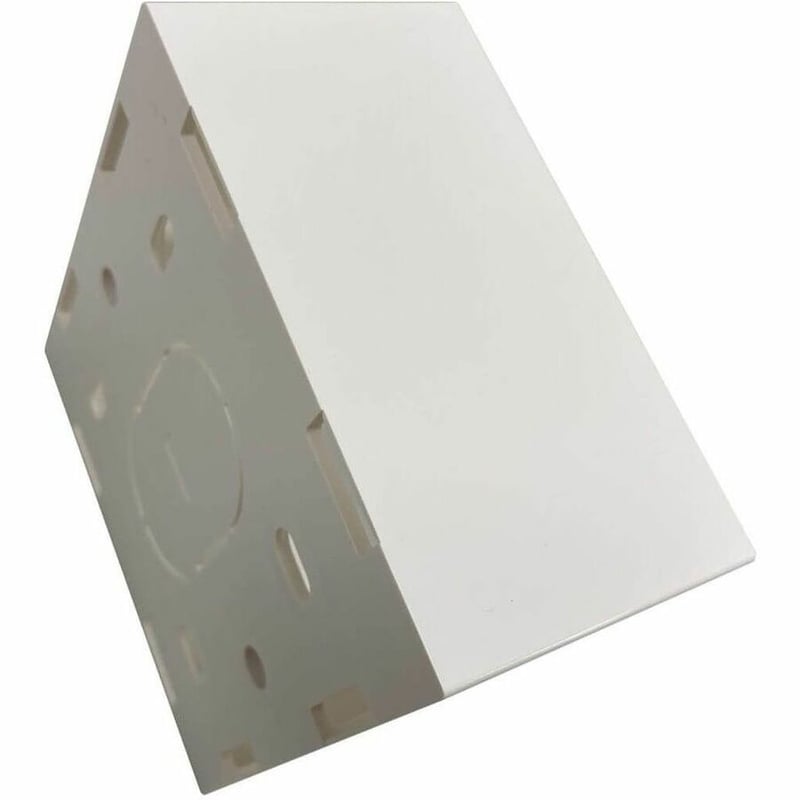 Eaton Tripp Lite Series Single-Gang Surface Mounting Box, UK Style, 86 x 86 x 47 mm, White, TAA - Thumbnail 2