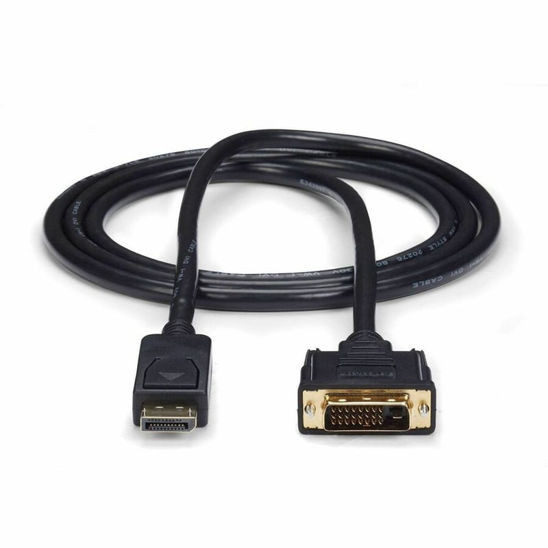 StarTech.com 6ft (1.8m) DisplayPort to DVI Cable, DisplayPort to DVI Adapter Cable, DP to DVI-D Converter, Replacement for DP2DVIMM6 - Thumbnail 3