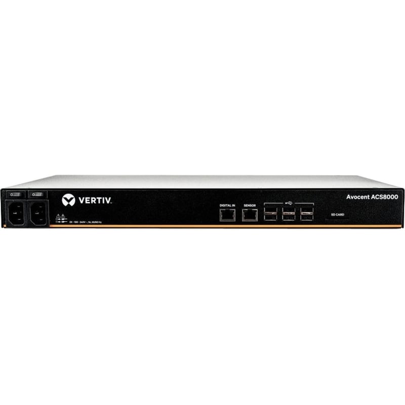 Vertiv Avocent ACS8000 Serial Console - 16 port Console Server | Dual AC - Thumbnail 1