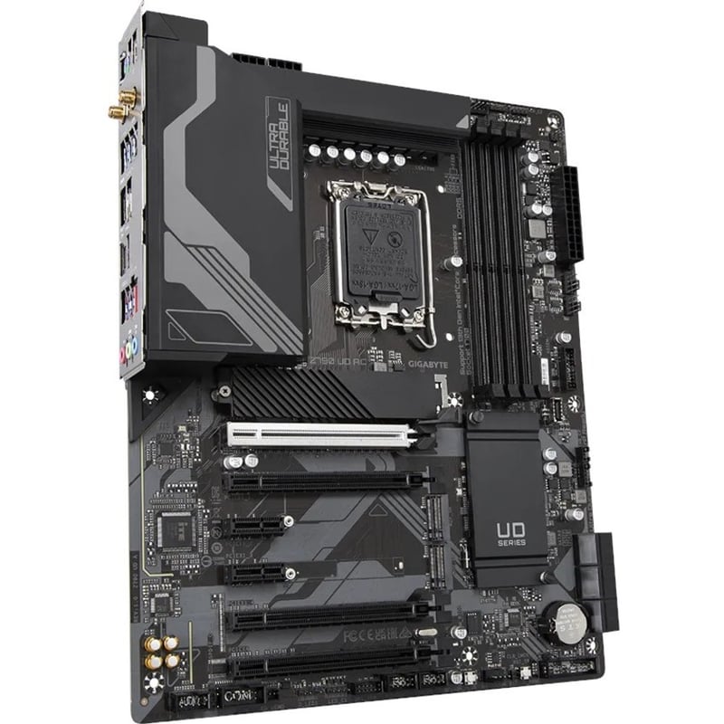 Gigabyte Z790 UD AC Gaming Desktop Motherboard - Intel Z790 Chipset - Socket LGA-1700 - ATX - Thumbnail 2