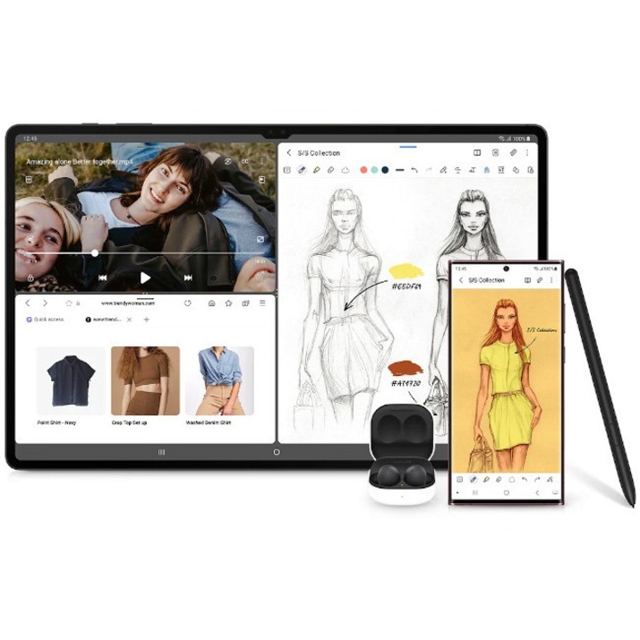Samsung Galaxy Tab S8 SM-X700 Tablet - 11" WQXGA - Qualcomm SM8450 Snapdragon 8 Gen 1 Octa-core - 8 GB - 128 GB Storage - Thumbnail 4