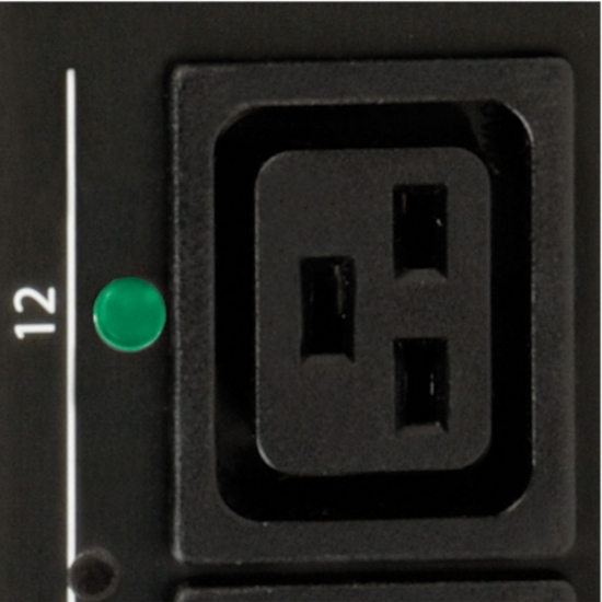 Tripp Lite by Eaton PDU 5.5kW Single-Phase Switched PDU Outlet Monitoring 208/230V Outlets (20 C13 & 4 C19) 0U LX Interface TAA - Thumbnail 2