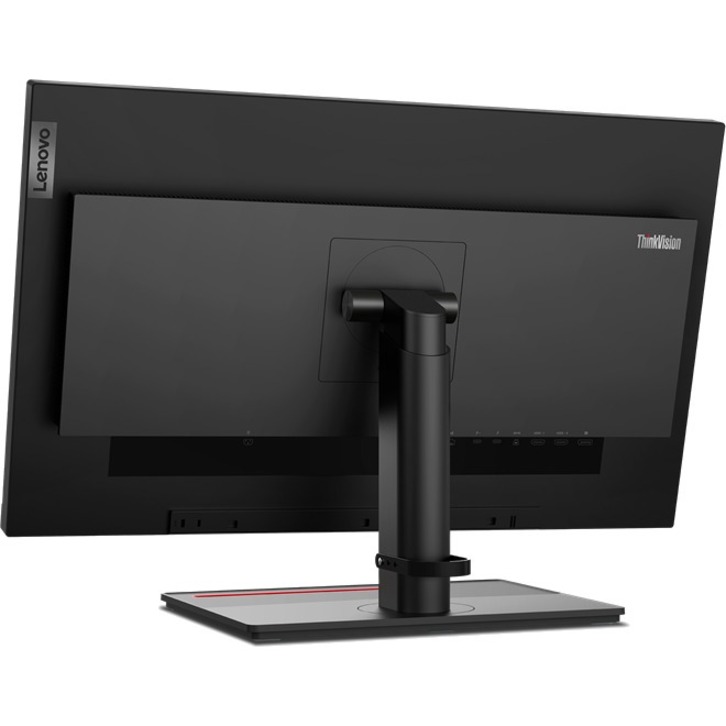 Lenovo ThinkVision P27u-20 27" Class Webcam 4K UHD LCD Monitor - 16:9 - Raven Black - Thumbnail 4