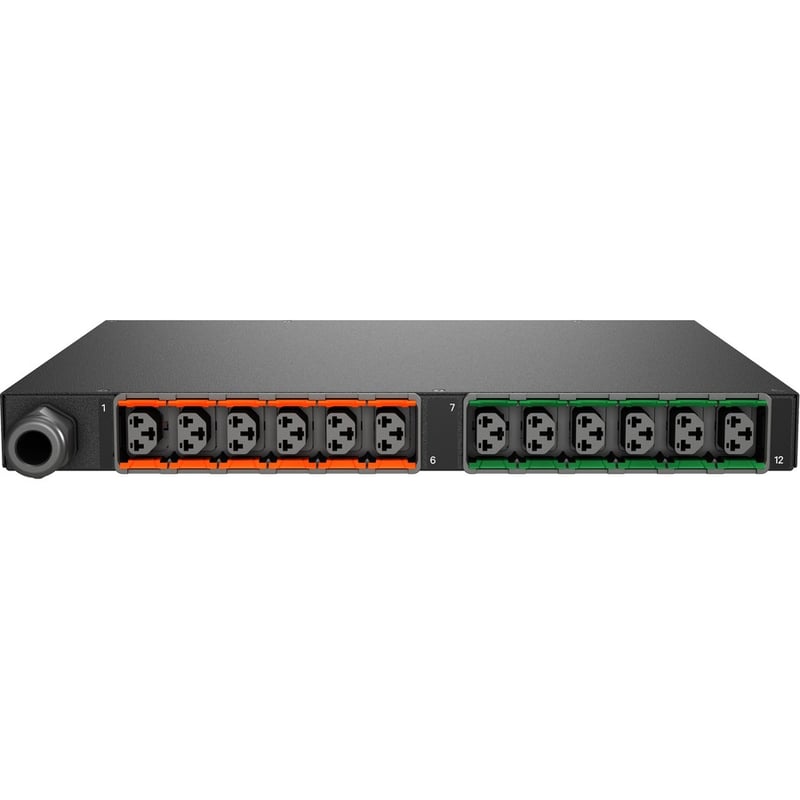 Vertiv Geist Switched Rack PDU - 1U Rack| 30A| 5-20R| L5-30P| Horizontal PDU - Thumbnail 2