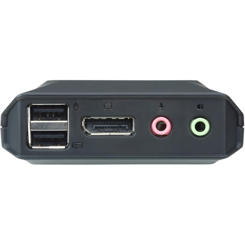 ATEN 2-Port USB DisplayPort Cable KVM Switch with Remote Port Selector - Thumbnail 4