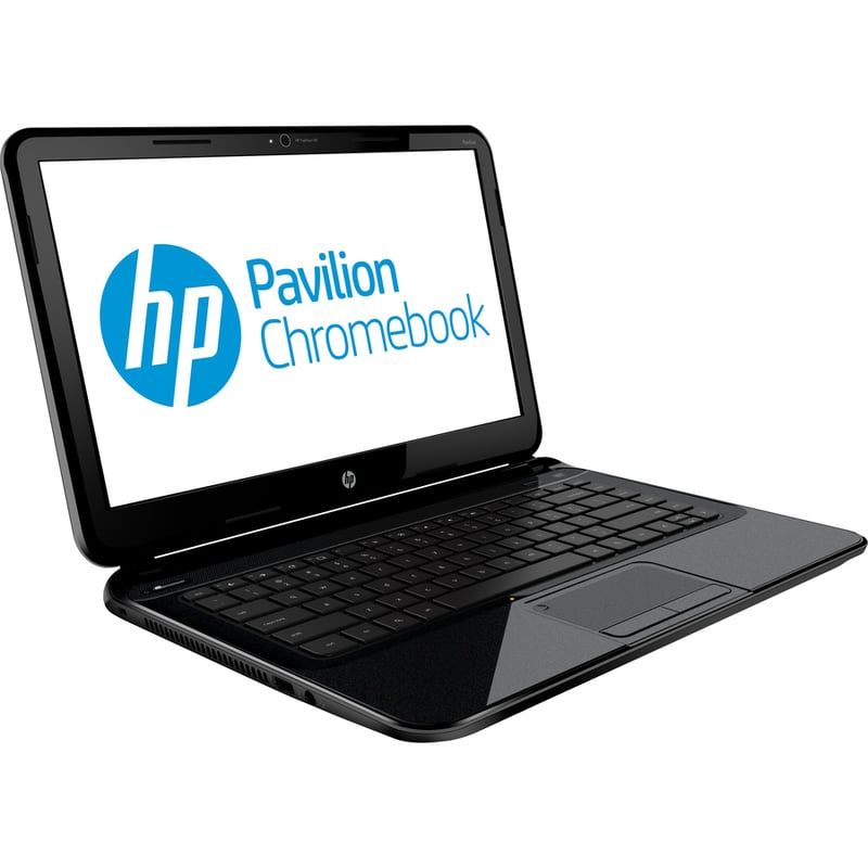 HP Pavilion Chromebook 14-c000 14-c010us 14" Chromebook - HD - Intel Celeron 847 - 2 GB - 16 GB SSD - Sparkling Black - Thumbnail 5