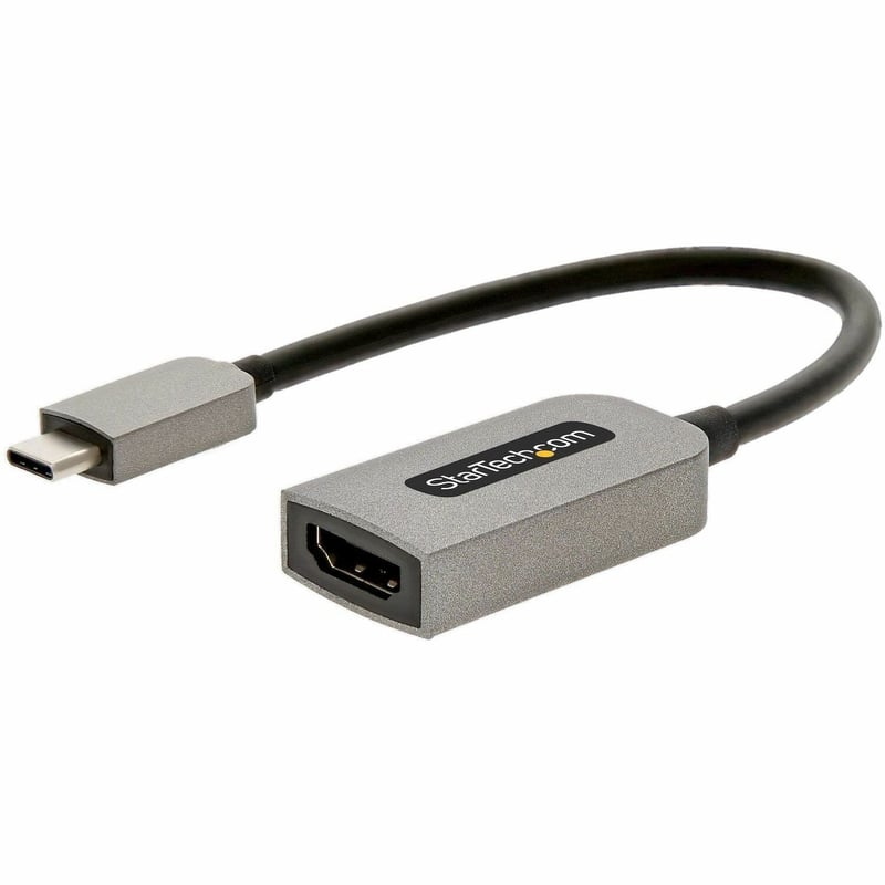 StarTech.com USB C to HDMI Adapter Dongle, 4K 60Hz, HDR10, USB-C to HDMI 2.0b Converter, USB Type-C DP Alt Mode to HDMI Monitor/Display - Thumbnail 1