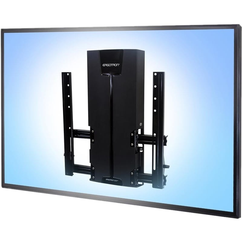 Ergotron Glide Wall Mount for TV, Flat Panel Display - Black - Thumbnail 2