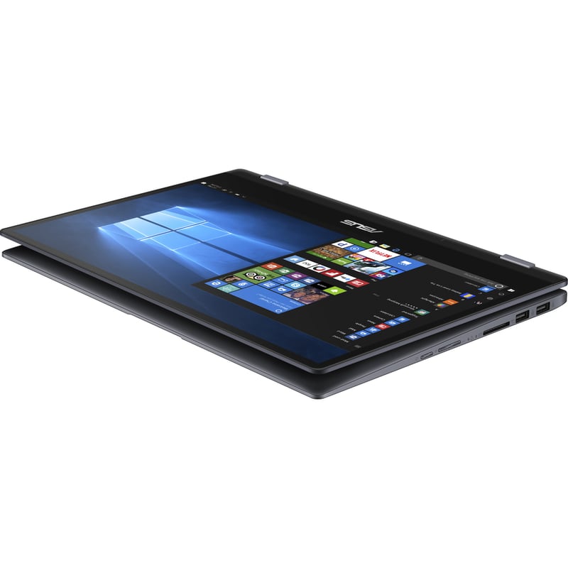 Asus VivoBook Flip 14 TP412 TP412UA-DB71T 14" Touchscreen Convertible Notebook - Intel Core i7 8th Gen i7-8550U - 8 GB - 256 GB SSD - Star Gray - Thumbnail 4