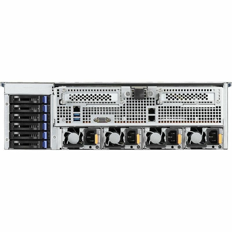 ASROCK RACK 3U8G+/C621 3U RACKMOUNT SERVER BAREBONE DUAL SOCKET LGA3647 INTEL C6 - Thumbnail 4