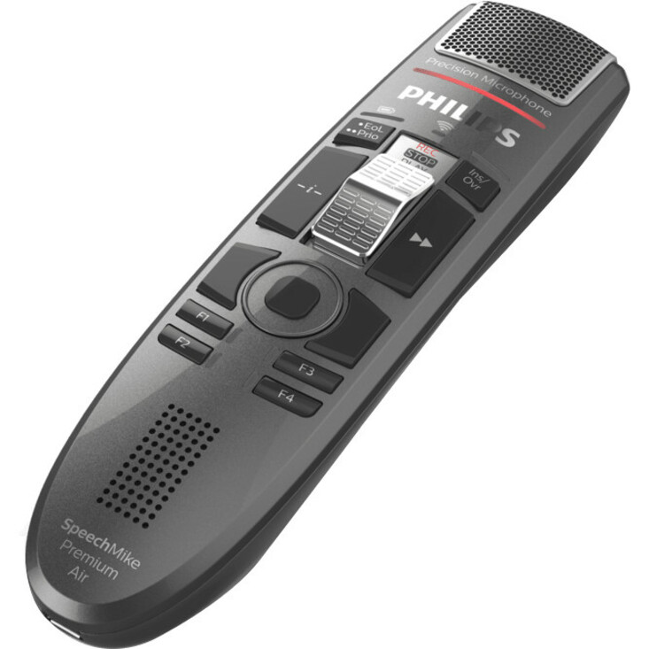 Philips SpeechMike Premium Air SMP4010 Digital Voice Recorder - Thumbnail 4