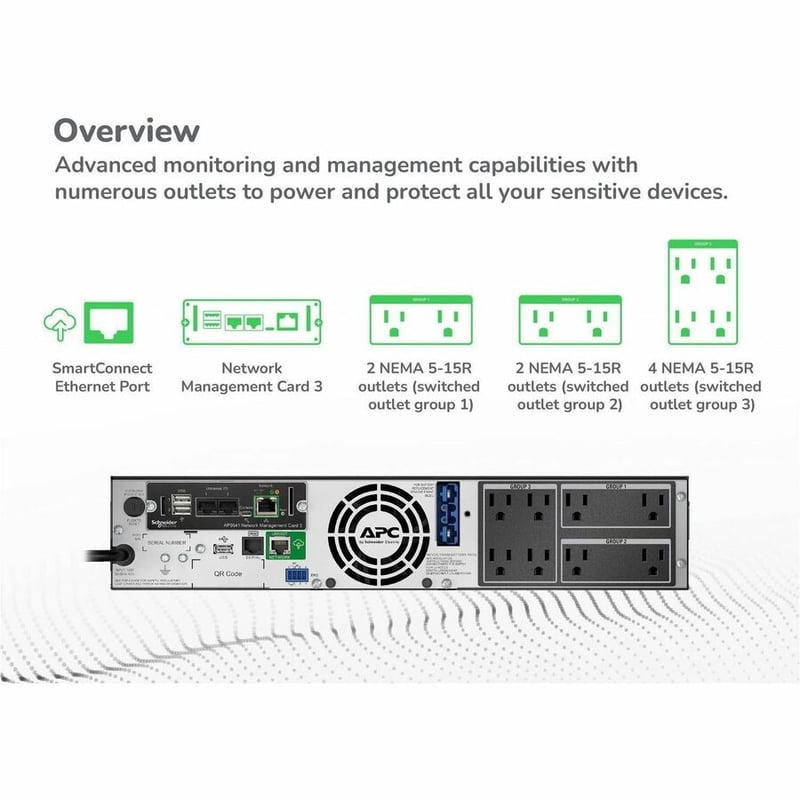 APC by Schneider Electric Smart-UPS SMX 1500VA Tower/Rack Convertible UPS - Thumbnail 2