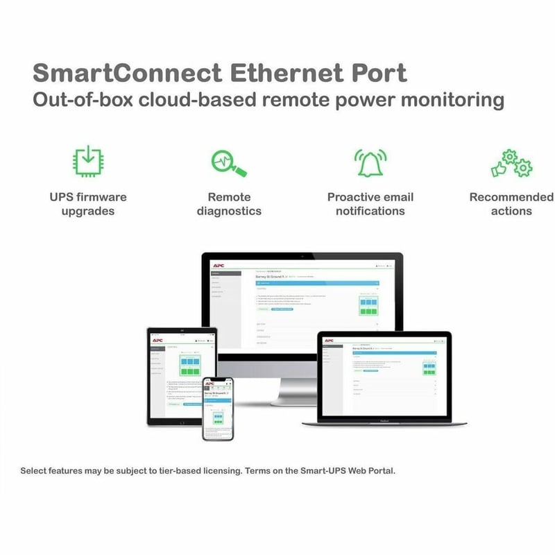 APC by Schneider Electric Smart-UPS SRT 3000VA RM 208V Network Card - Thumbnail 5