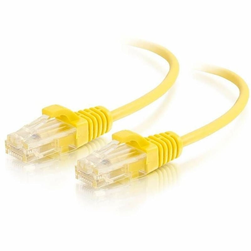 25FT/7.62M CAT6 UTP 28AWG YLW - Thumbnail 1
