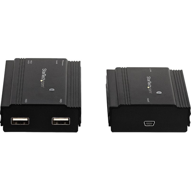 StarTech.com 4 Port USB 2.0 Extender Hub over CAT5e/CAT6 Ethernet Cable (RJ45), 330ft (100m), Metal Housing, USB Extender Kit, 480 Mbps - Thumbnail 5