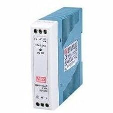 Vivotek 10W Single Output Industrial DIN Rail Power Supply - Thumbnail 1